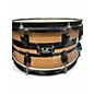 Used SJC Drums 13in 13X6.5 SNARE  Natural Drum thumbnail