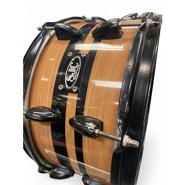 Used SJC Drums 13in 13X6.5 SNARE  Natural Drum