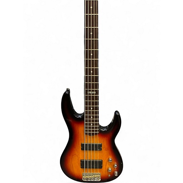 Used ESP LTD Surveyor 5 5 String Sunburst Electric Bass Guitar