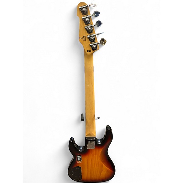 Used ESP LTD Surveyor 5 5 String Sunburst Electric Bass Guitar