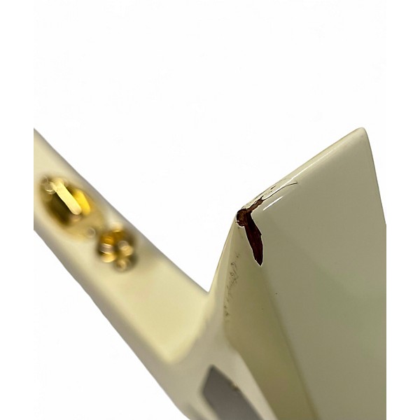 Used Jackson RR3 PRO SERIES Rhoads IVORY W/BLACK PINSTRIPES Solid Body Electric Guitar