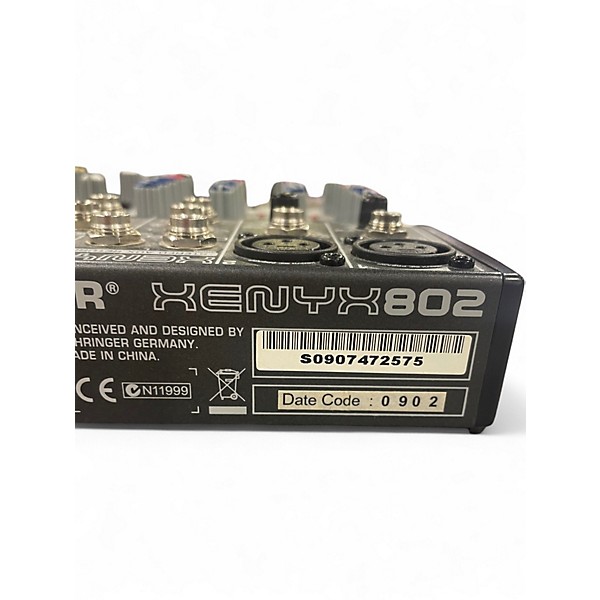 Used Behringer Xenyx 802 Unpowered Mixer