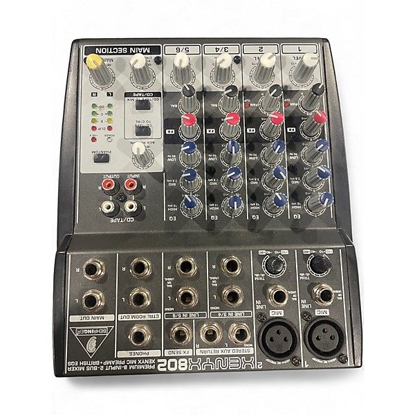 Used Behringer Xenyx 802 Unpowered Mixer