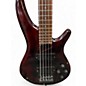 Used Ibanez SR505 5 String ROOTBEER  Electric Bass Guitar