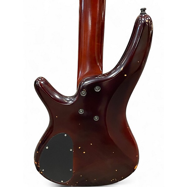 Used Ibanez SR505 5 String ROOTBEER  Electric Bass Guitar