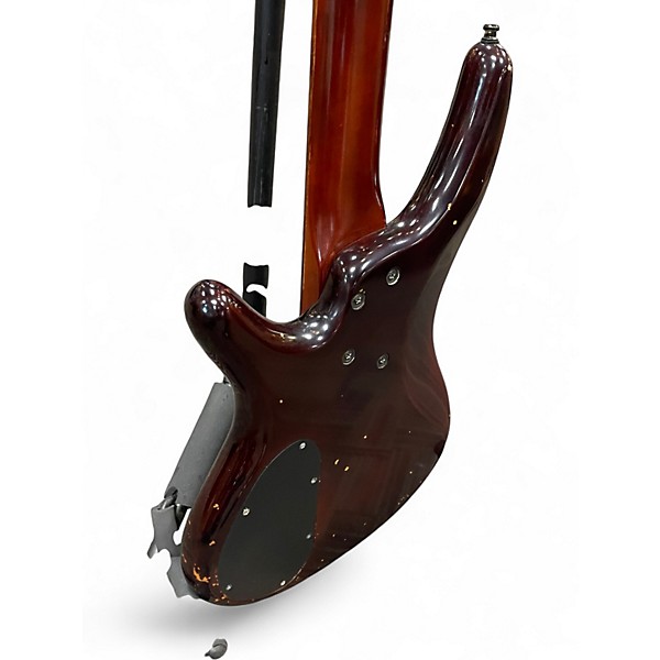 Used Ibanez SR505 5 String ROOTBEER  Electric Bass Guitar