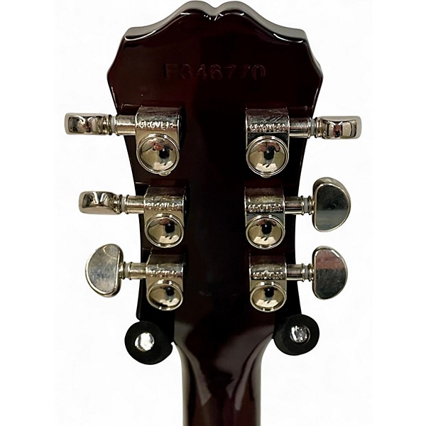 Used Epiphone 1960 TRIBUTE PLUS Wine Red Solid Body Electric Guitar