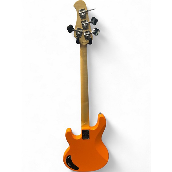 Used Sterling by Music Man Intro Series StingRay RAY2 Orange Electric Bass Guitar