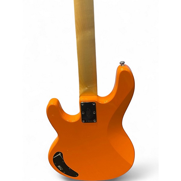 Used Sterling by Music Man Intro Series StingRay RAY2 Orange Electric Bass Guitar
