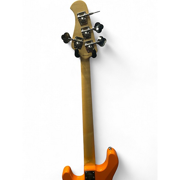 Used Sterling by Music Man Intro Series StingRay RAY2 Orange Electric Bass Guitar