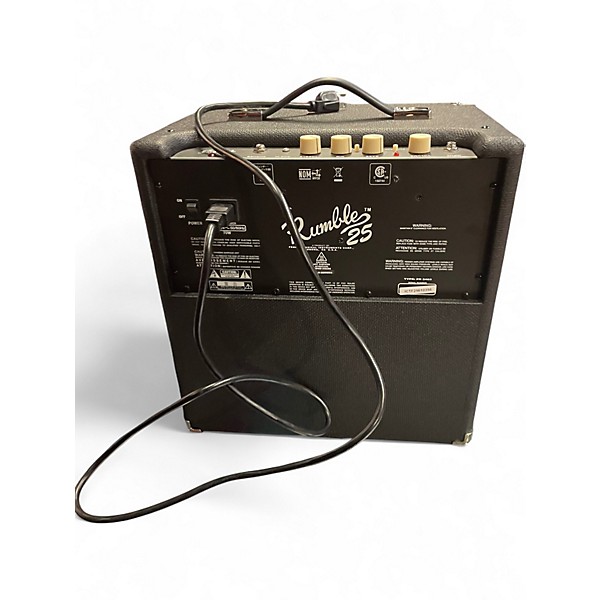 Used Fender Rumble 25 25W 1x10 Bass Combo Amp