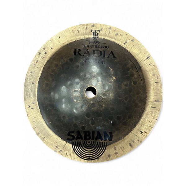 Used SABIAN Multiple TERRY BOZZIO RADIA PACK W/STAND Cymbal