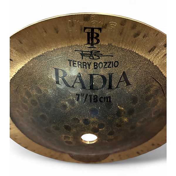 Used SABIAN Multiple TERRY BOZZIO RADIA PACK W/STAND Cymbal