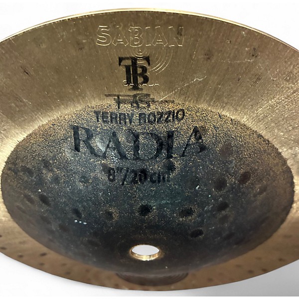 Used SABIAN Multiple TERRY BOZZIO RADIA PACK W/STAND Cymbal