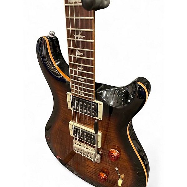 Used PRS Custom se Gold Sunburst Solid Body Electric Guitar