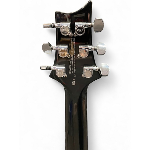 Used PRS Custom se Gold Sunburst Solid Body Electric Guitar