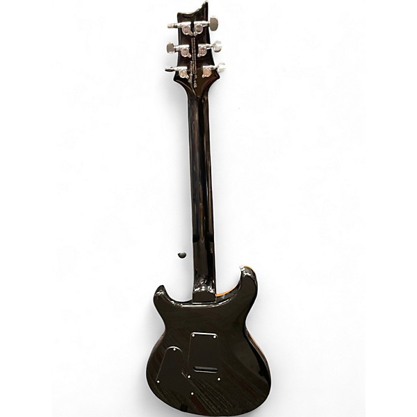 Used PRS Custom se Gold Sunburst Solid Body Electric Guitar