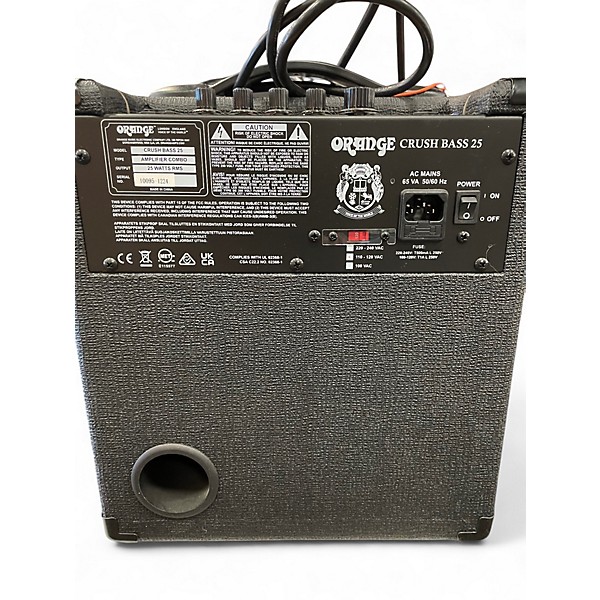 Used Orange Amplifiers CRUSH BASS 25 Bass Combo Amp