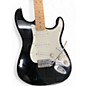 Used Starcaster by Fender Stratocaster Black Solid Body Electric Guitar