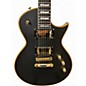 Used ESP LTD EC1000 Black and Gold Solid Body Electric Guitar