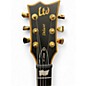 Used ESP LTD EC1000 Black and Gold Solid Body Electric Guitar
