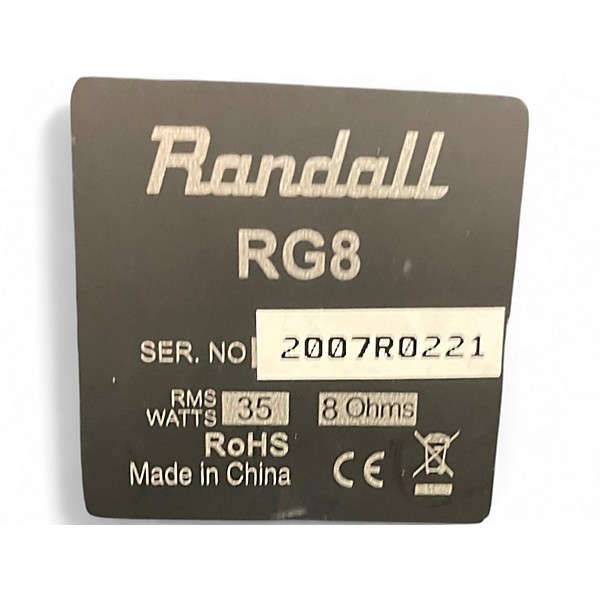 Used Randall RG8 Guitar Cabinet
