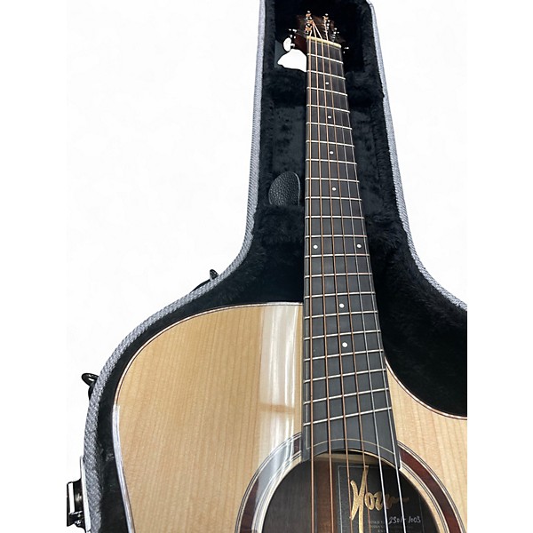 Used Hozen MJ BARITONE Natural Acoustic Electric Guitar