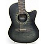 Used Ovation C2059AXP Black 12 String Acoustic Guitar
