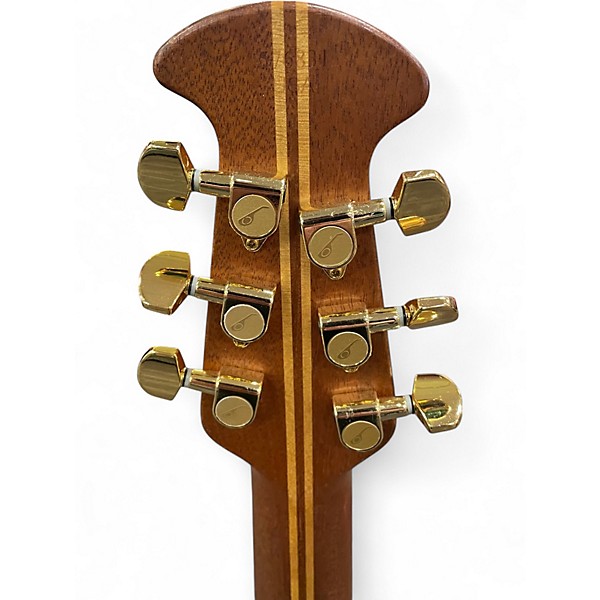 Used Ovation DS-778 Elite Long Neck Natural Acoustic Guitar