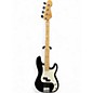 Used Fender Player Precision Bass Black Electric Bass Guitar thumbnail