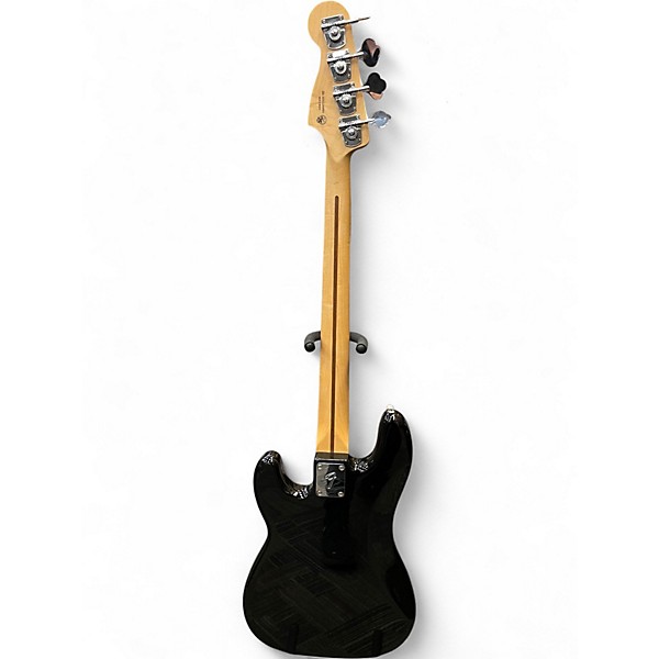 Used Fender Player Precision Bass Black Electric Bass Guitar