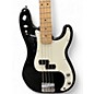 Used Fender Player Precision Bass Black Electric Bass Guitar