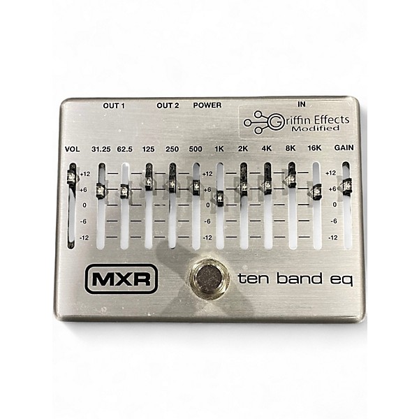 Used MXR TEN BAND EQ GRIFFIN EFFECTS MODIFIED Pedal