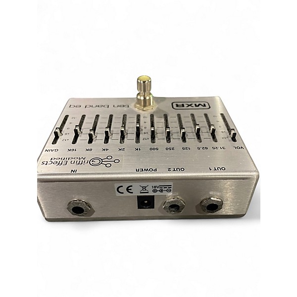 Used MXR TEN BAND EQ GRIFFIN EFFECTS MODIFIED Pedal