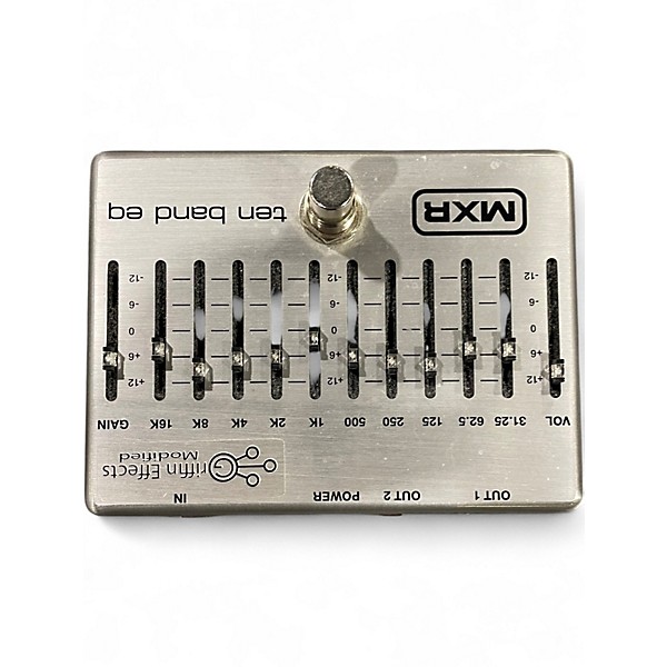 Used MXR TEN BAND EQ GRIFFIN EFFECTS MODIFIED Pedal