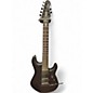 Used Sterling by Music Man JP70 John Petrucci Signature STEALTH BLACK Solid Body Electric Guitar thumbnail