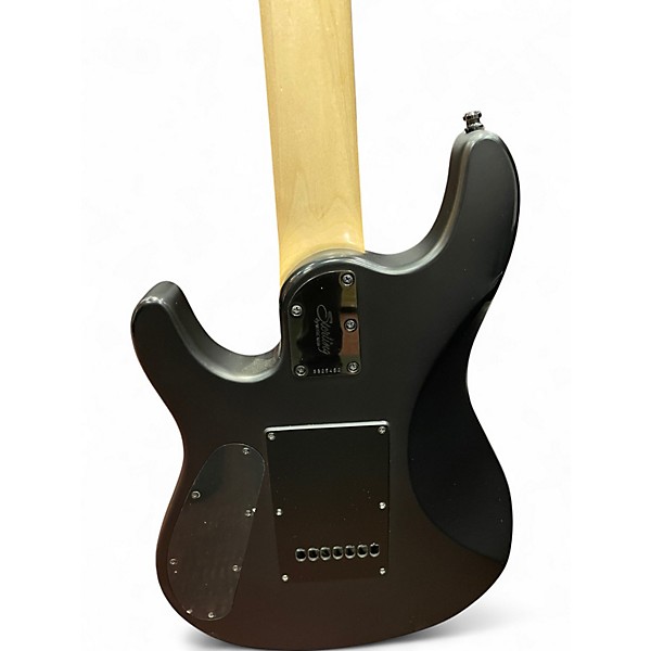 Used Sterling by Music Man JP70 John Petrucci Signature STEALTH BLACK Solid Body Electric Guitar