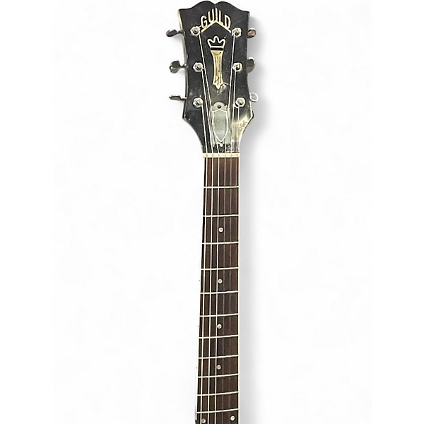 Vintage 1959 Guild SLIM JIM T100 2 Color Sunburst Hollow Body Electric Guitar
