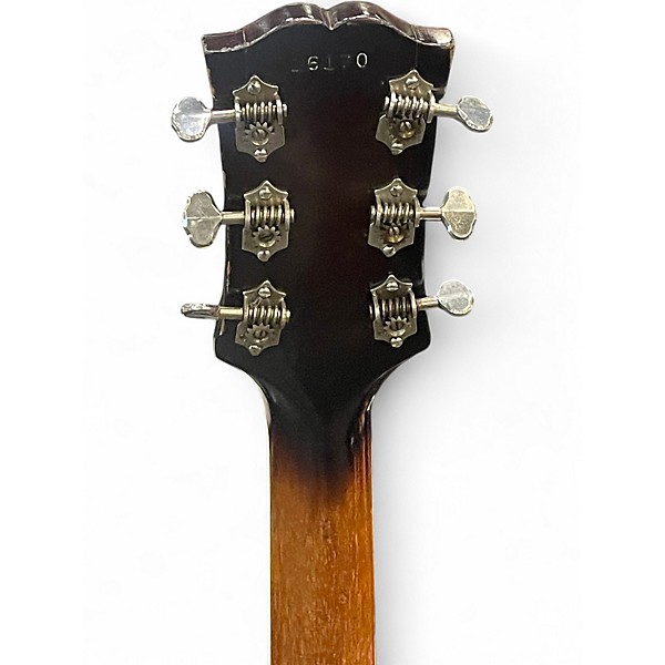 Vintage 1959 Guild SLIM JIM T100 2 Color Sunburst Hollow Body Electric Guitar