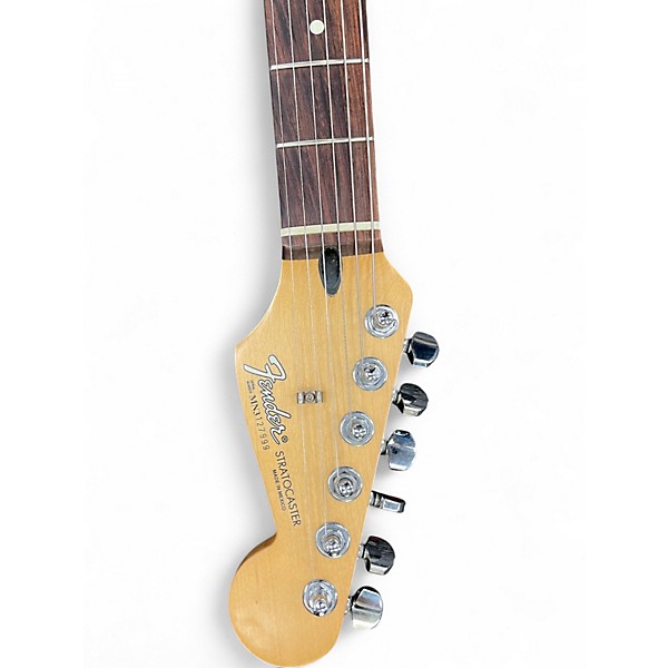 Used Fender Standard Stratocaster Candy Apple Red Metallic Solid Body Electric Guitar