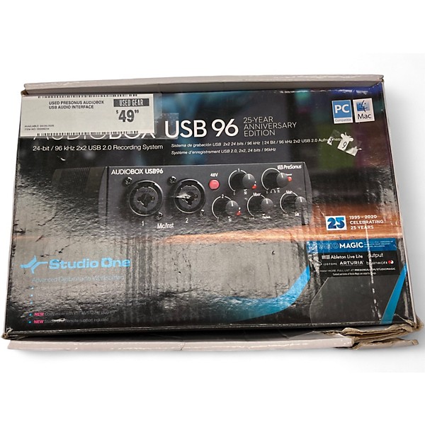 Used PreSonus Audiobox USB Audio Interface