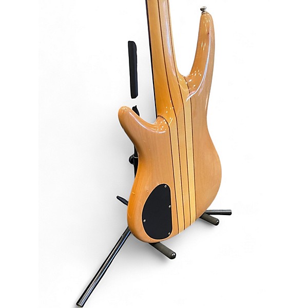 Used Ibanez SR1200 Natural Electric Bass Guitar