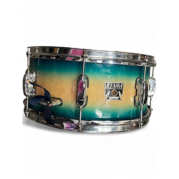 Used TAMA 14X6.5 Superstar Snare CARIBBEAN BURST Drum