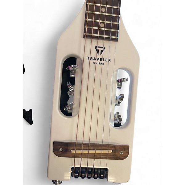 Used Traveler Guitar Ultra Light Alpine White Acoustic Guitar