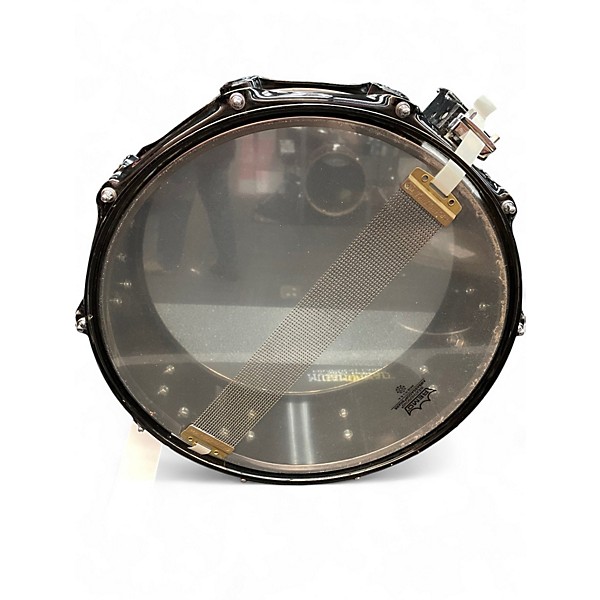 Used Ludwig 14in BLACK BEAUTY  Black Chrome Drum