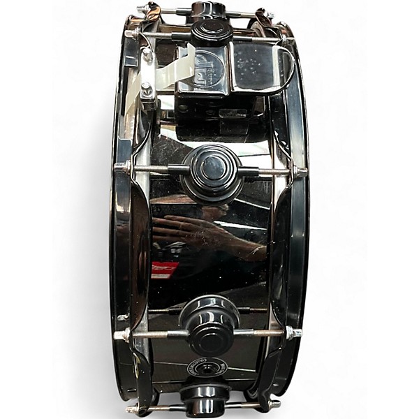 Used Ludwig 14in BLACK BEAUTY  Black Chrome Drum