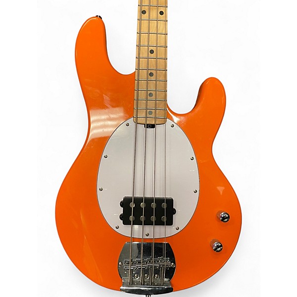 Used Sterling by Music Man Ray2 Sunrise Orange Electric Bass Guitar