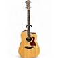 Used Taylor 210CE Natural Acoustic Electric Guitar thumbnail