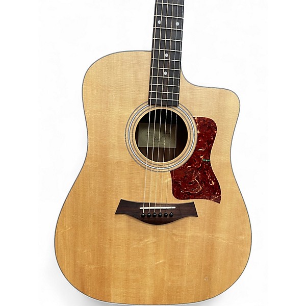 Used Taylor 210CE Natural Acoustic Electric Guitar