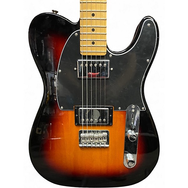 Used Fender Player II Telecaster HH Maple Fingerboard Sunburst Solid Body Electric Guitar